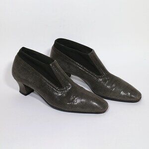 Thierry Rabotin Shimmery Suede Heels